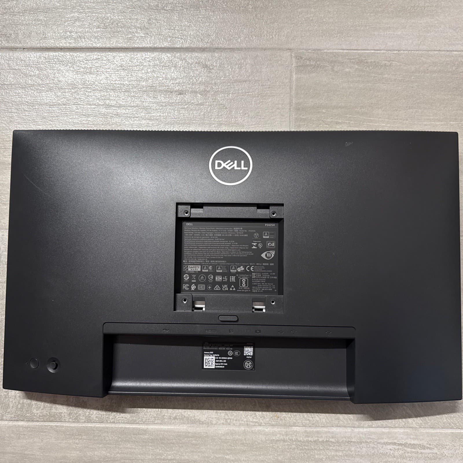 Dell P2425h 24" 1920x1080 HDMI DP VGA USB Monitor No Stand Black P2425Hb 24 in - Image 7