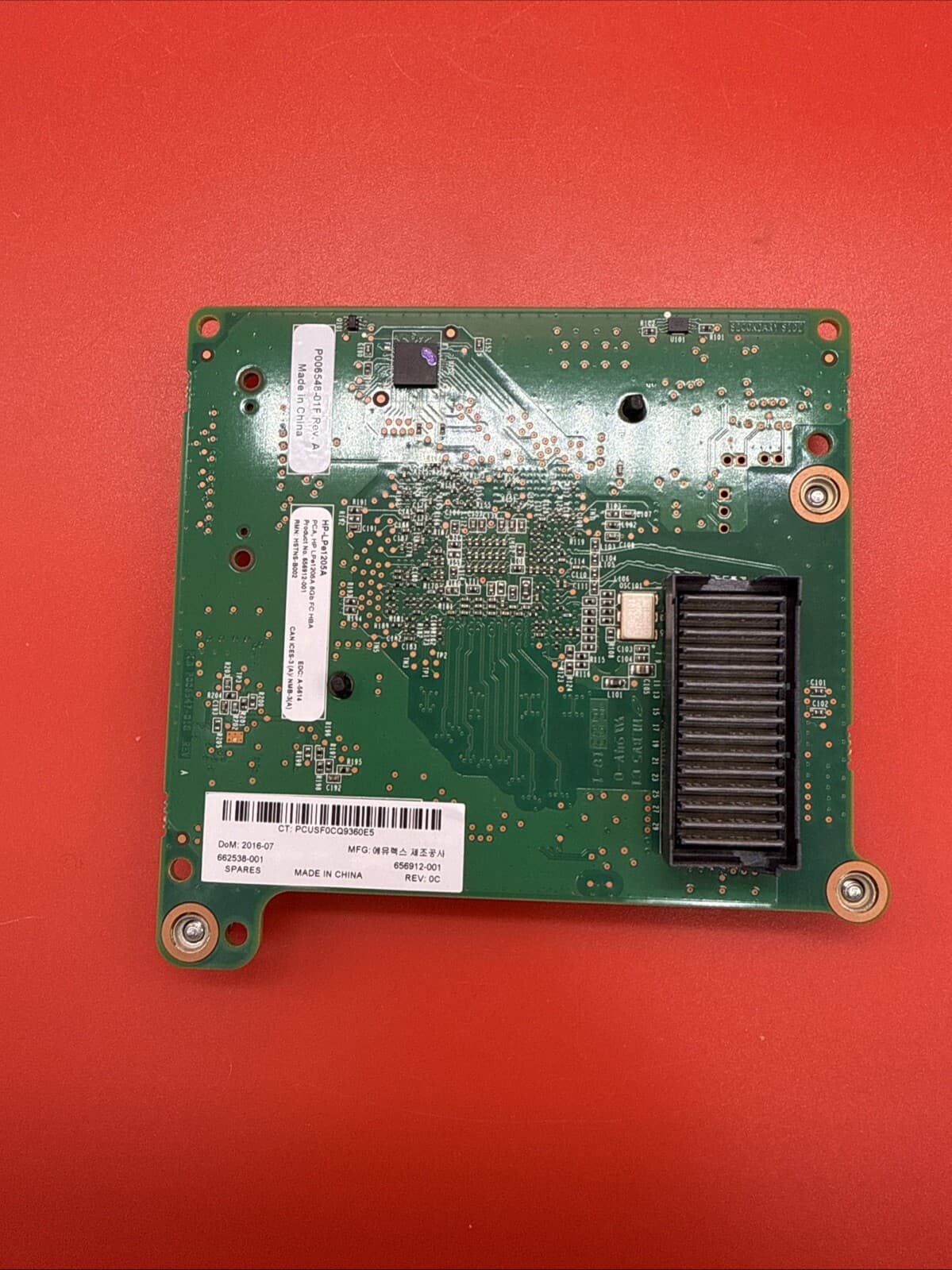 HP LPe1205A 8Gb FC HBA 656912-001 662538-001 659818-B21 Wired For HP Mezzanine - Image 4