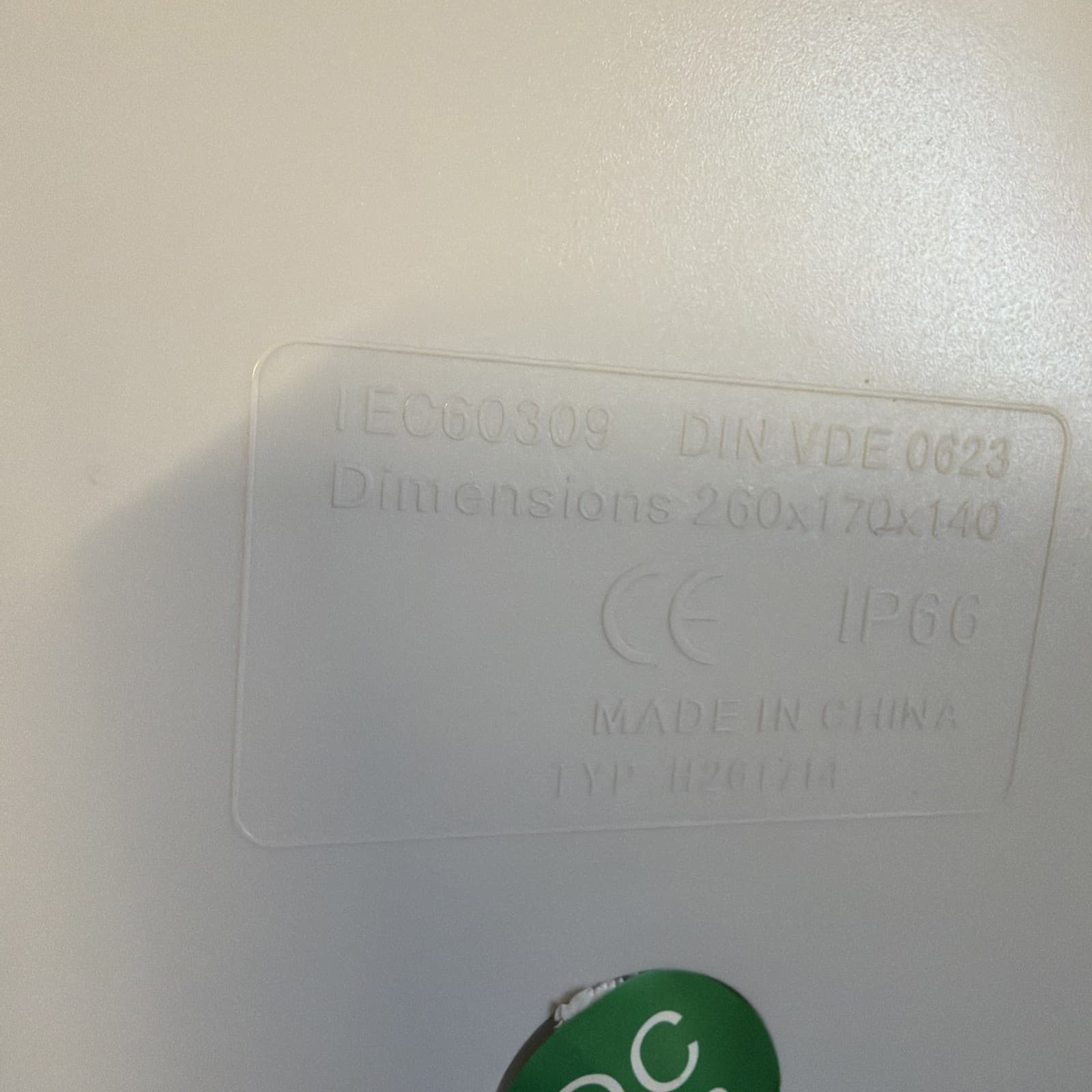 IEC60309 DIN VDE 0623 MEB7sLE-80 4 X DZ47-B63 4 Outlet Breaker - Image 5
