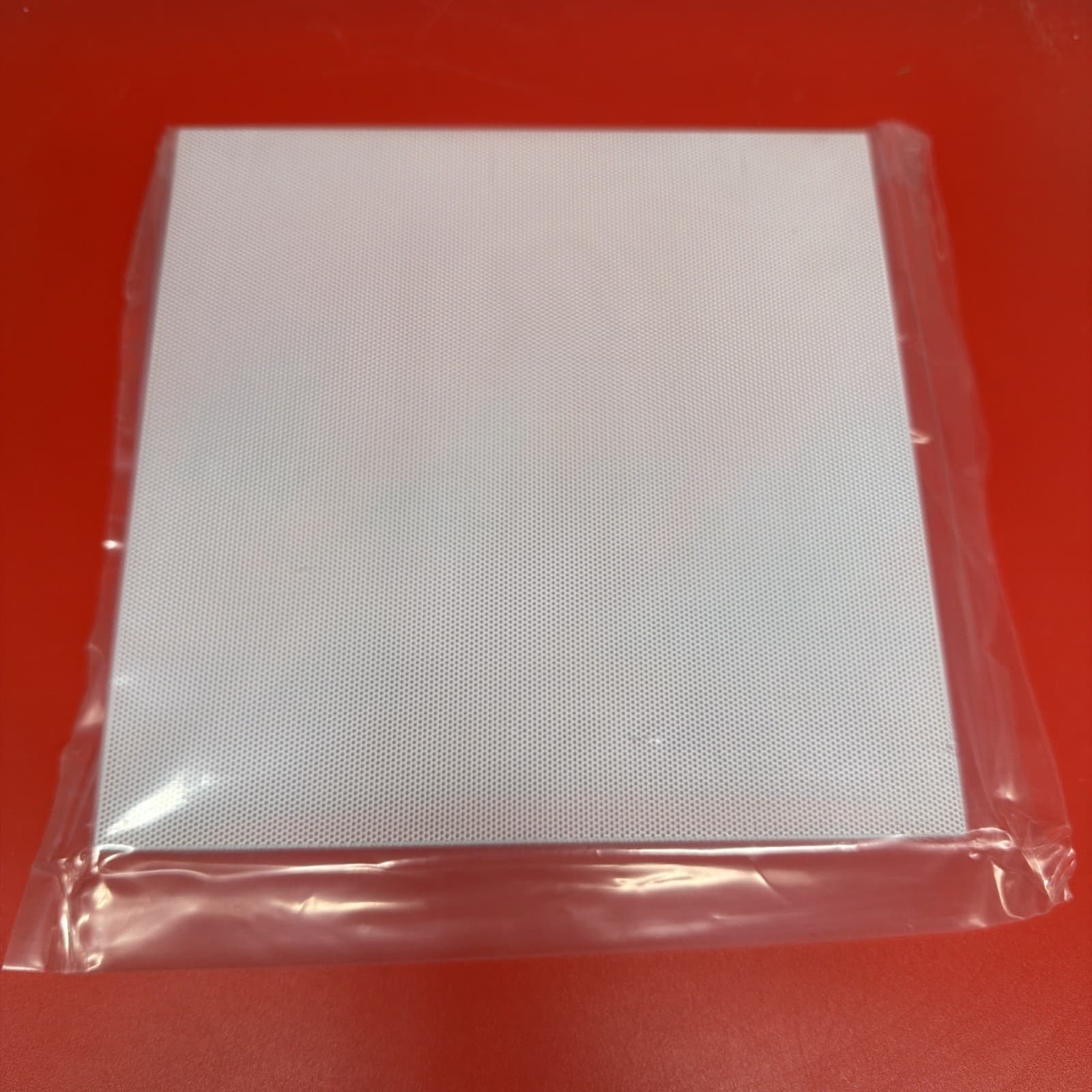 7.5” Square White Magnetic Speaker Grill New