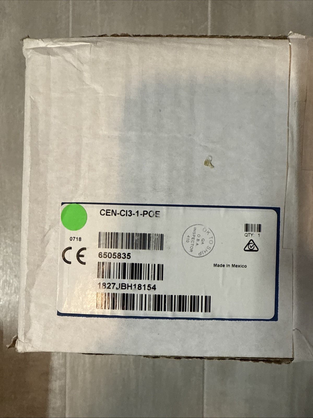 Crestron CEN-CI3-1 POE 3-Series Card Interface Chassis 6505835 New - Image 2