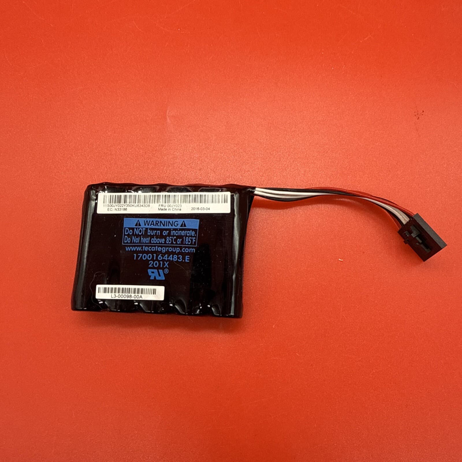 IBM 00JY023 00JY022 N33186 49571-16 ServeRAID Battery - Image 3