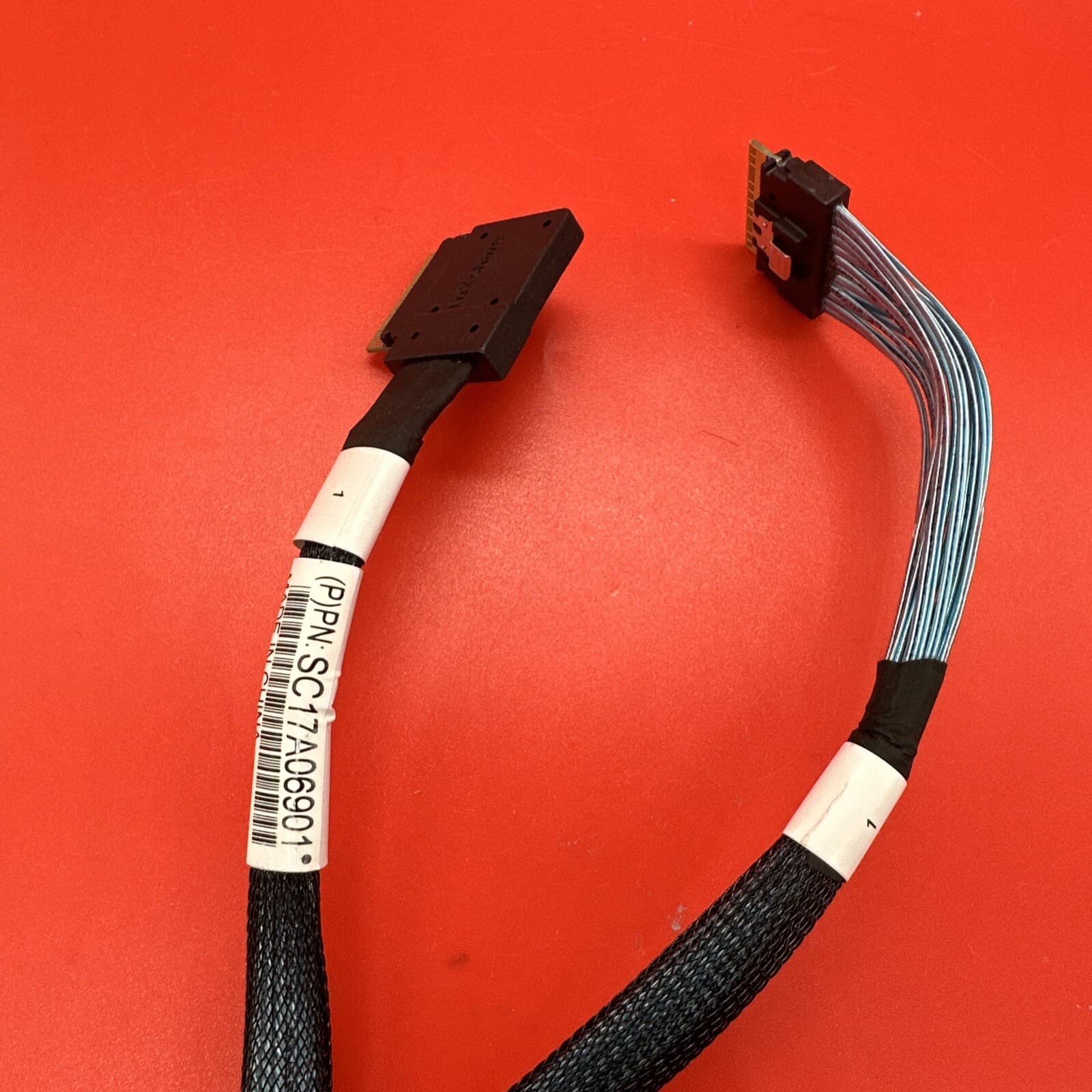 IBM 01KN125 SC17A06901 SC17A06902 SAS Cable 01KN124 - Image 2