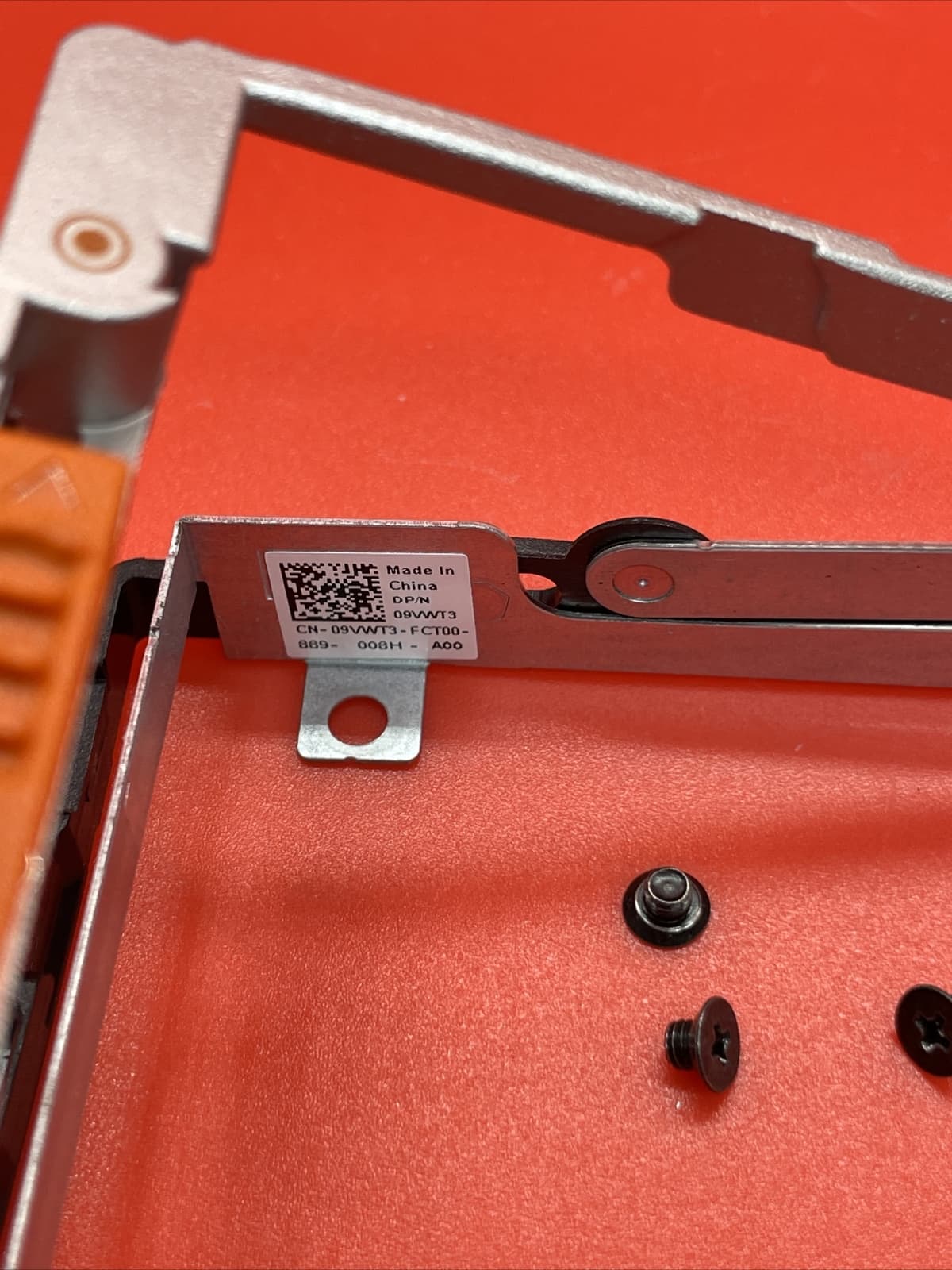 Dell 9WVT3 09WVT3 2.5 Drive Tray with screws Caddy Aluminum Silver 9VWT3 SATA I - Image 4