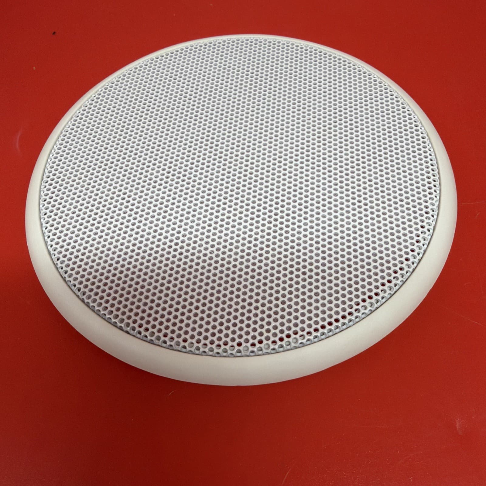 4 Inch Round White Speaker Cover Set for Ceiling & Wall Installation - Image 2