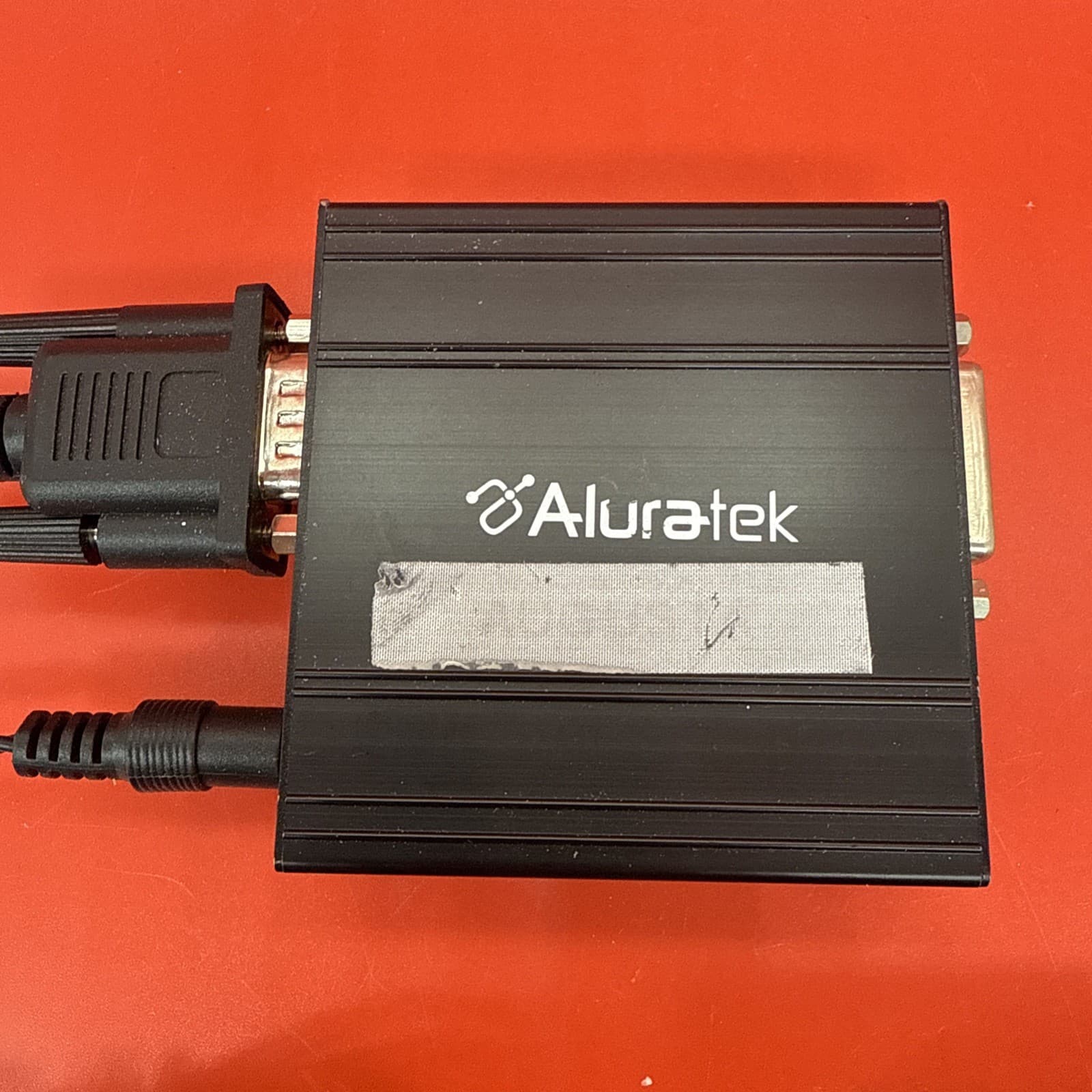 Aluratek VGA To HDMI 1080p Adapter With Audio AVH100F Black DVI-A Male - Image 2