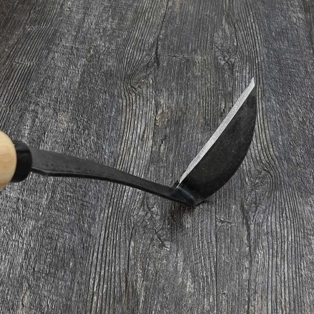 DeWit Japanese Hand Hoe Boron Steel Ash Handle Hand-Forged Right Hand Dutch NEW - Image 5