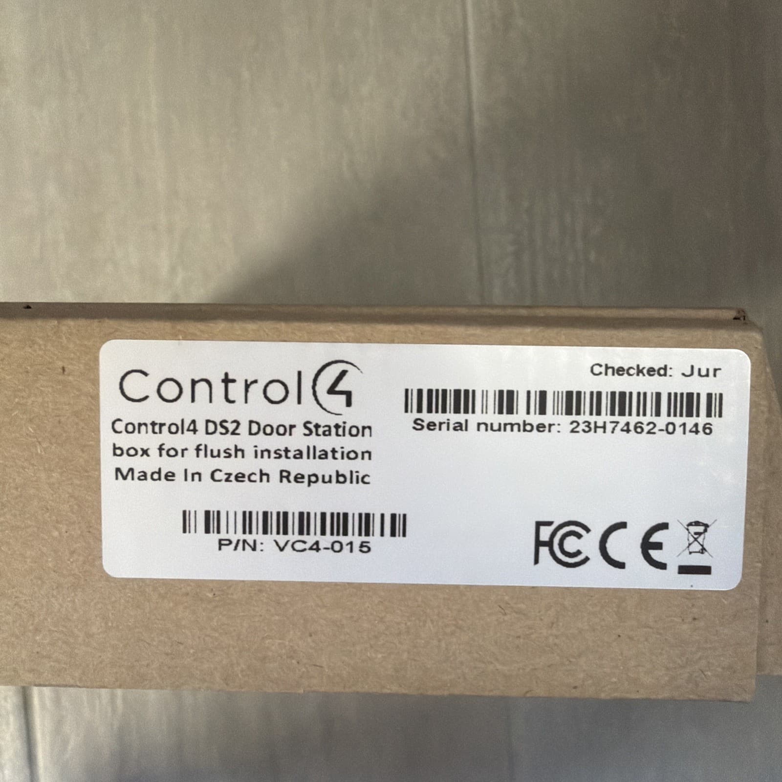 Control4 DS2 Door Station Box for Flush Installation PN: VC4-015 - Image 4