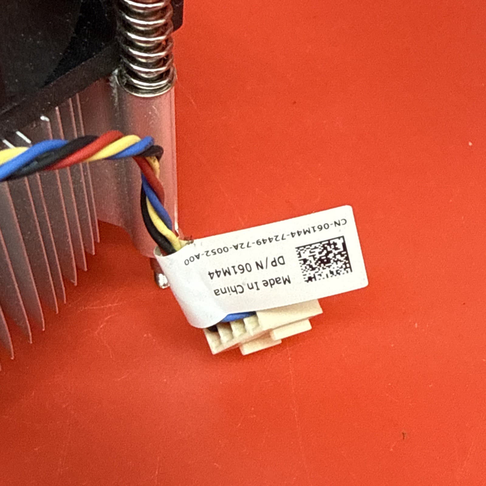 OEM Dell 3620 T3620 Optiplex 5040 7040 CPU Fan Heatsink 61M44 061M44 - Image 2