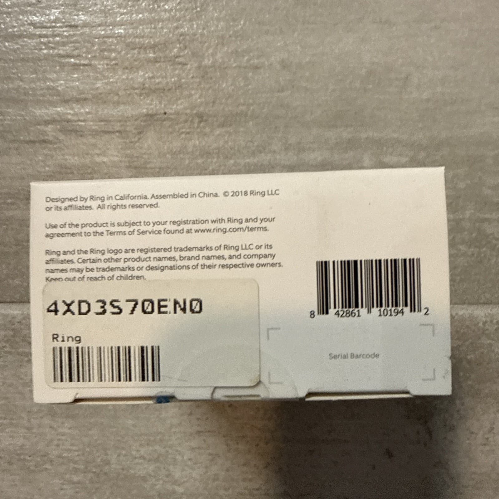 Ring Contact Sensor 2-Pack - White (4XD3S7-0EN0) 4XD3S70EN0 Wireless Battery - Image 2