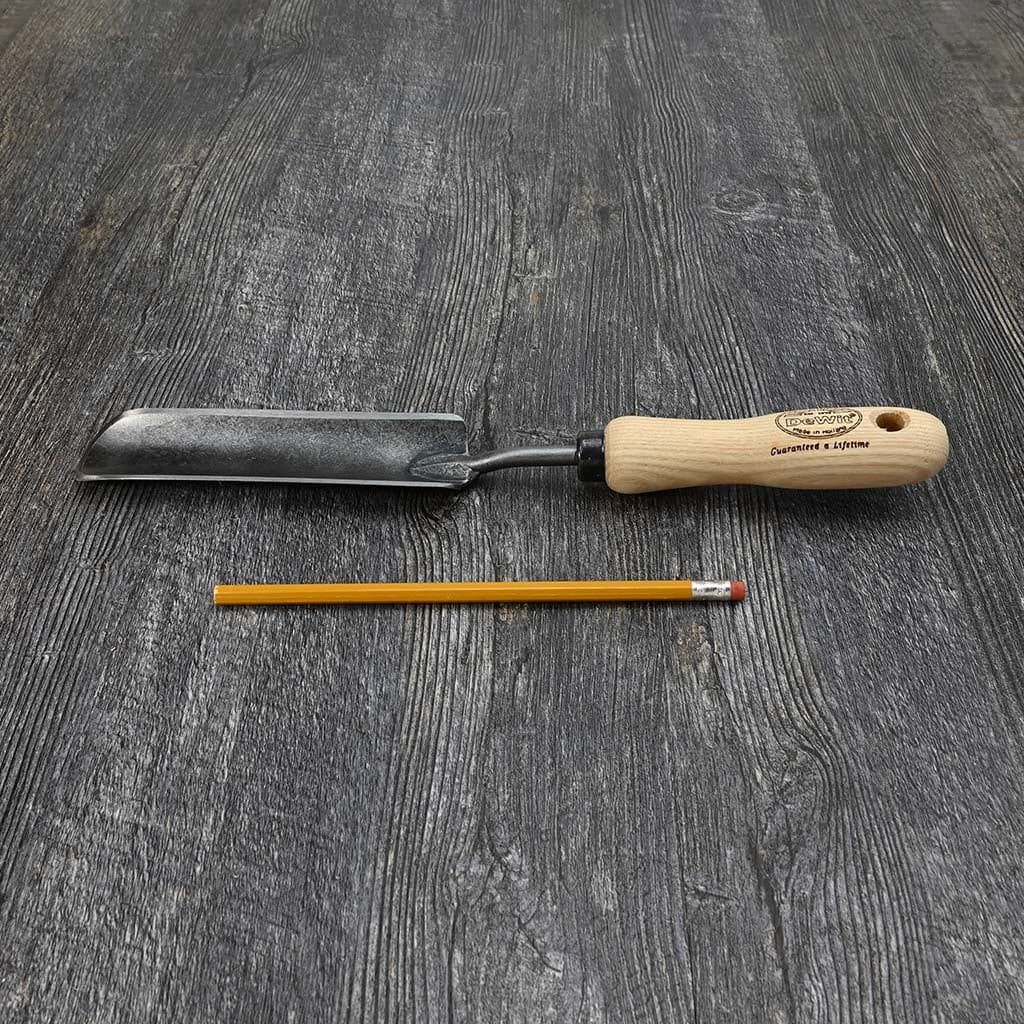 DeWit Rock n' Root Trowel Boron Steel Ash Handle Hand-Forged Planting Dutch NEW - Image 4