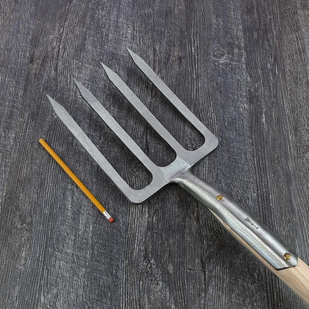 Sneeboer Large Garden Digging Fork - D Handle Stainless Steel Hand-Forged NEW - Image 4