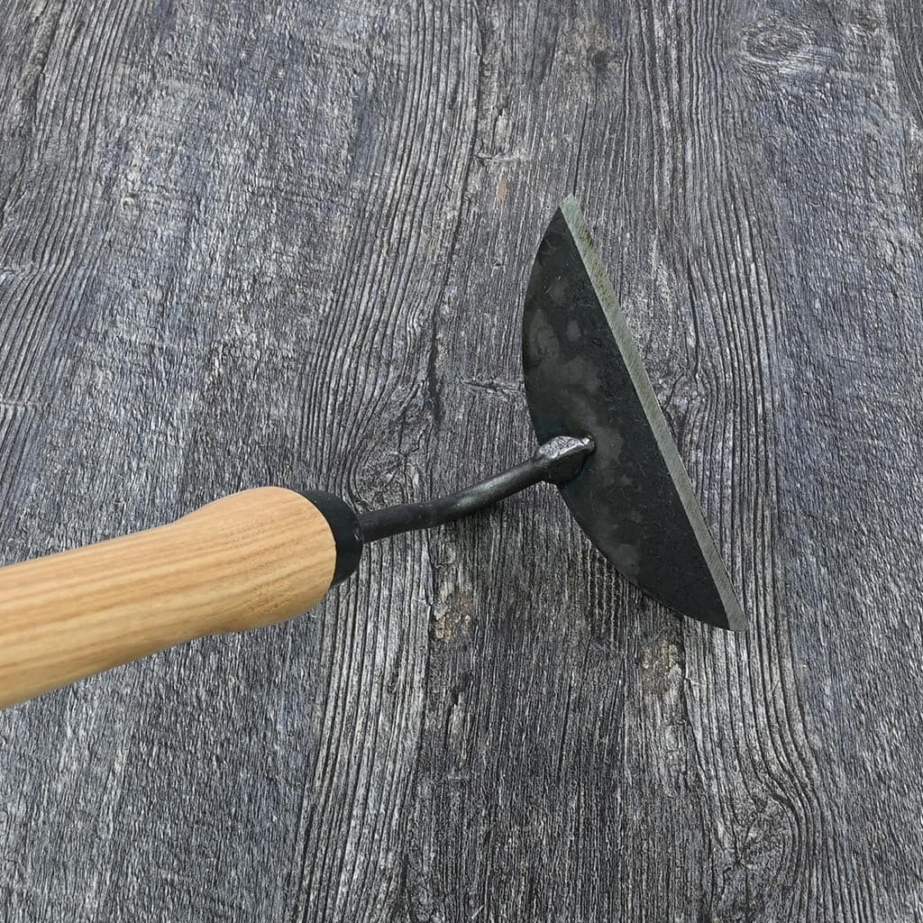 DeWit Drop Grip Onion Hoe Boron Steel Ash Handle Hand-Forged Dutch NEW - Image 4
