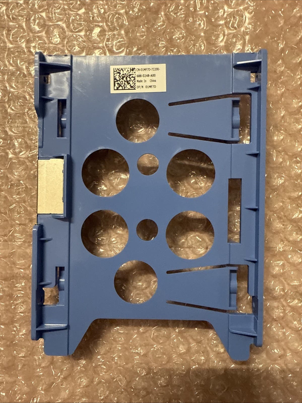 Dell 1MF7D 01MF7D 2.5" Plastic Hard Drive Caddy Rigid Plastic Blue SAS - Image 4