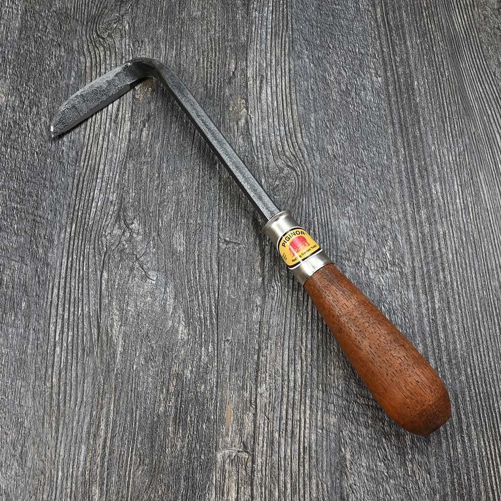 Red Pig Garden Tools Cape Cod Weeder Hand-Forged Wood Handle Weeding USA NEW - Image 2