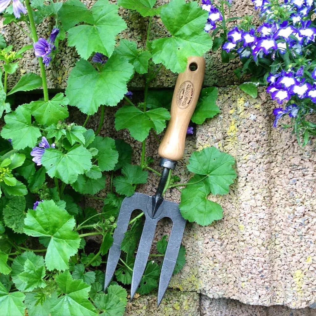 DeWit Dutch Hand Fork Boron Steel Ash Handle Hand-Forged Digging NEW - Image 5