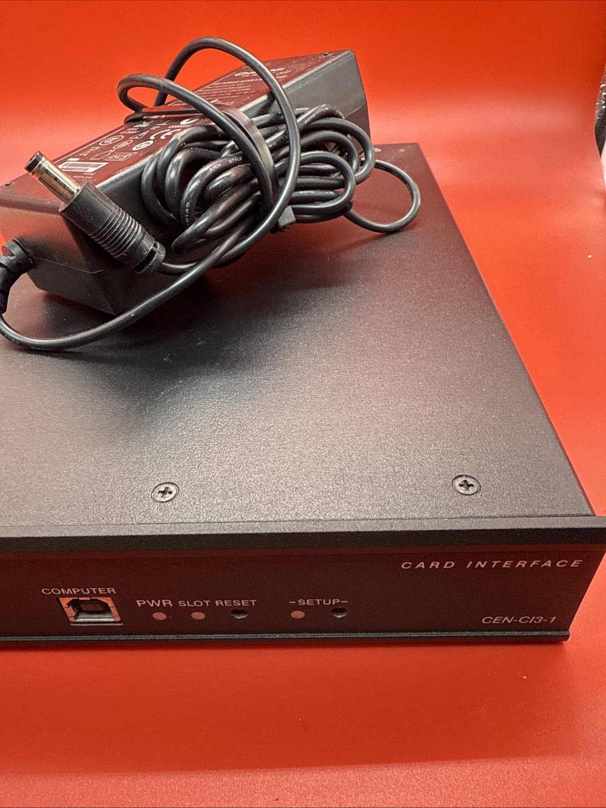 Crestron CEN-CI3-1 With C3COM-3 RS232 Card & AC Adapter Binding Post - Image 3