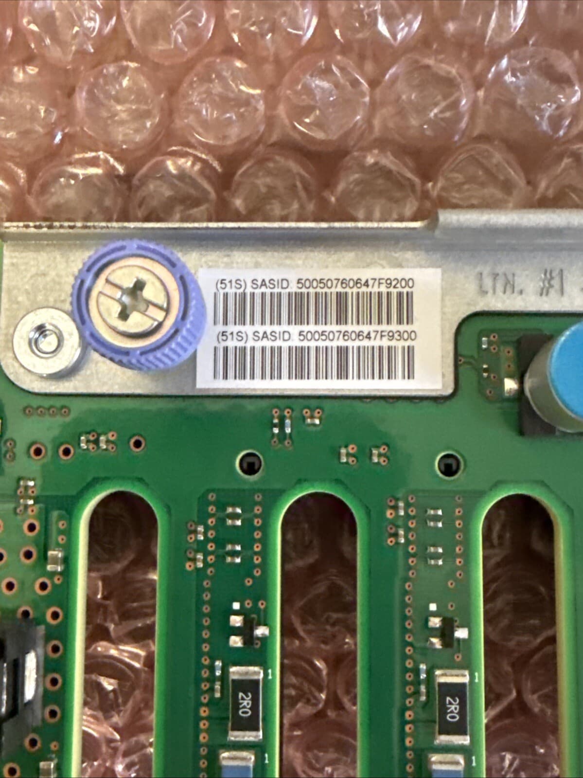 IBM Feature 2B09 00E1945 D77617 01DH345 74Y4338 12 Bay 2.5” Backplane 8286-42A - Image 11