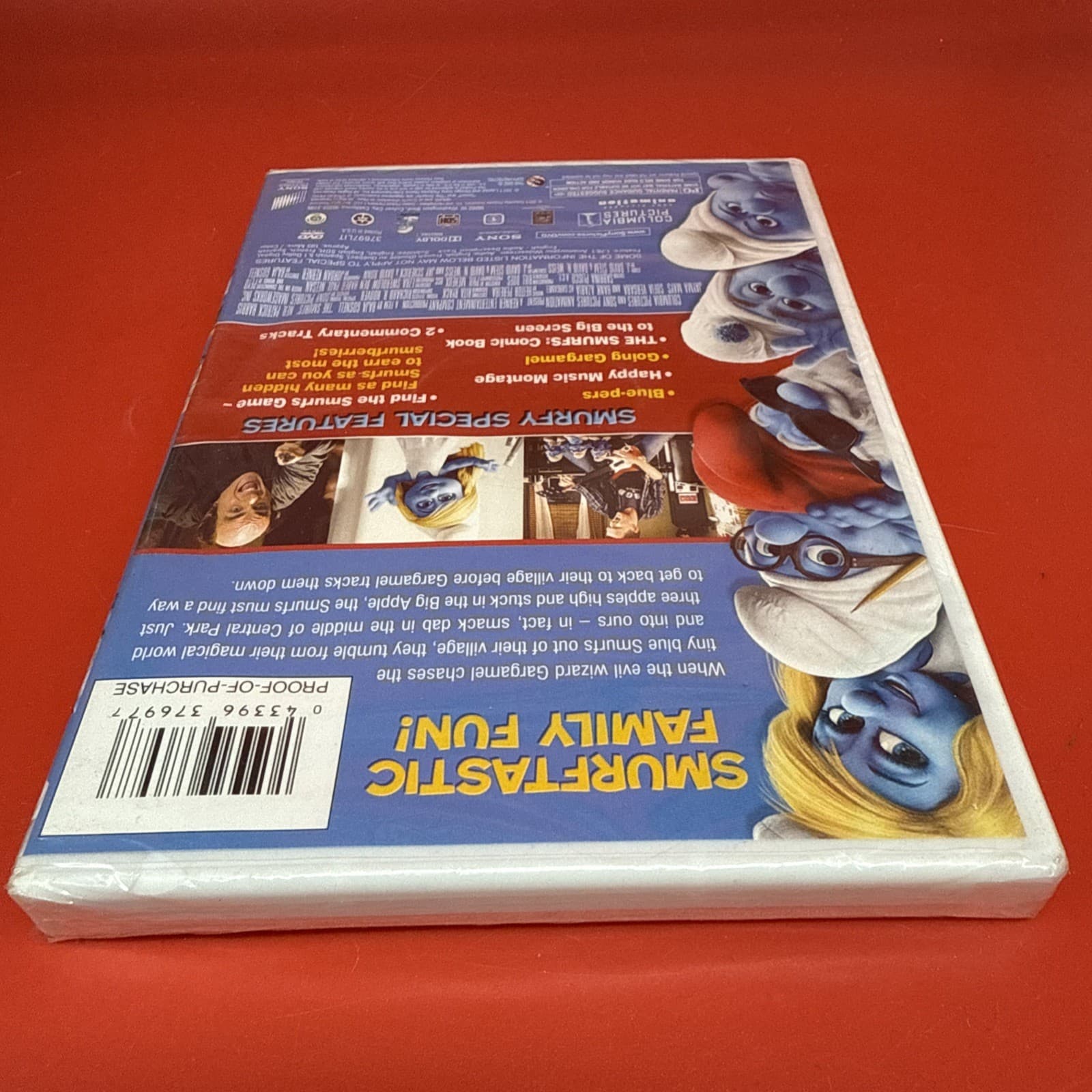 The Smurfs (DVD, 2011) Brand New Sealed - Image 4