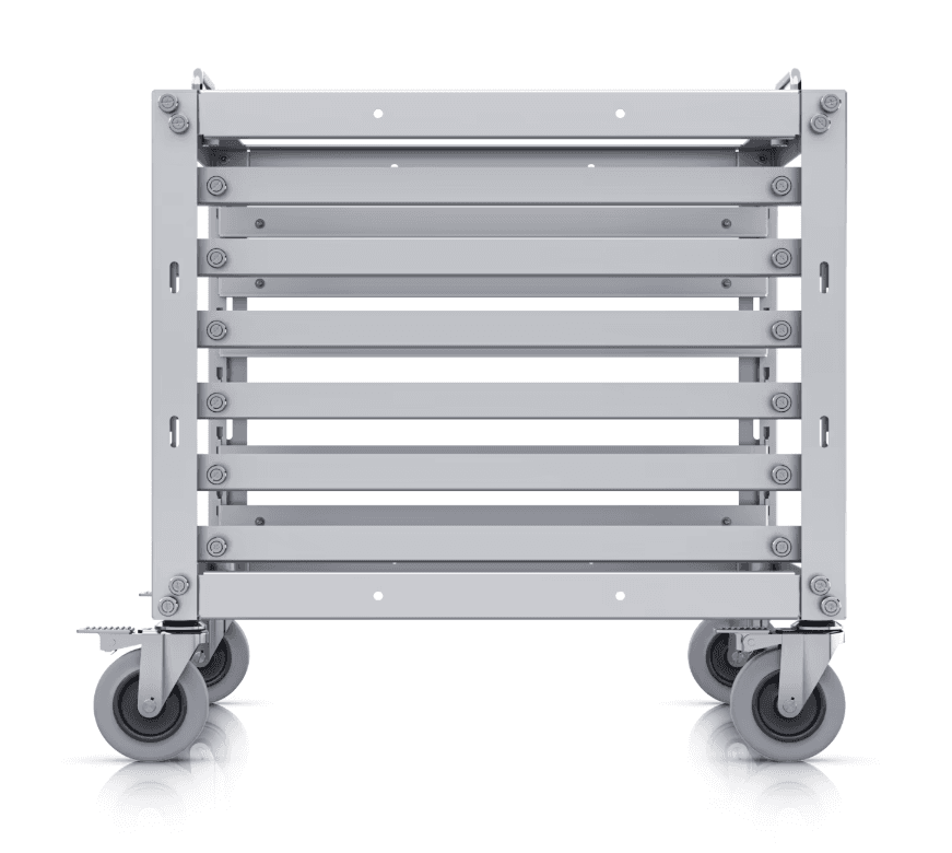 Ubiquiti Toolless Mini Rack 6U Open Frame Silver Steel U-Rack-6U-TL - Image 6