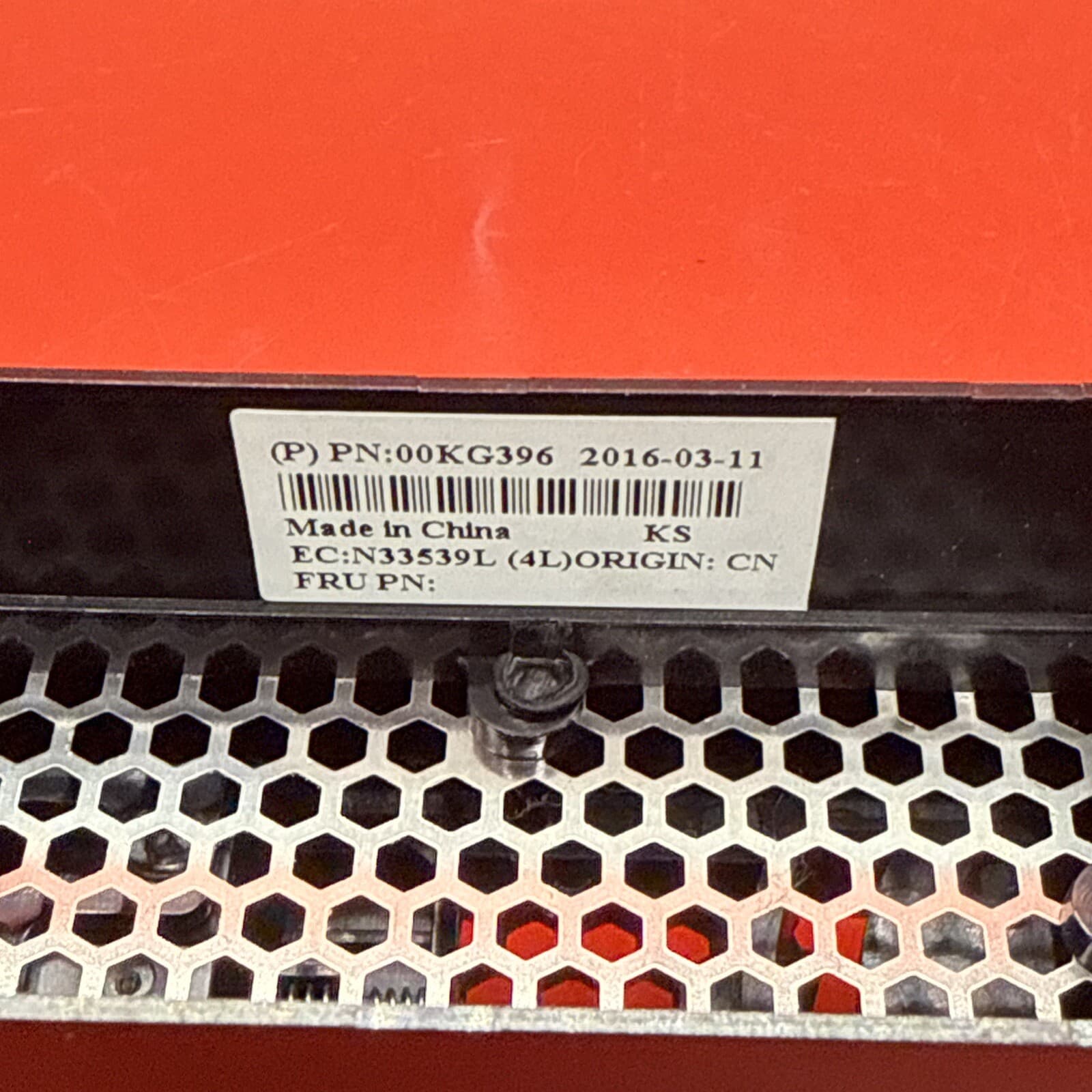 Lenovo 00LG396 N33539L  Hard Drive Blank Filler Rigid Plastic Black 00KG396 - Image 4