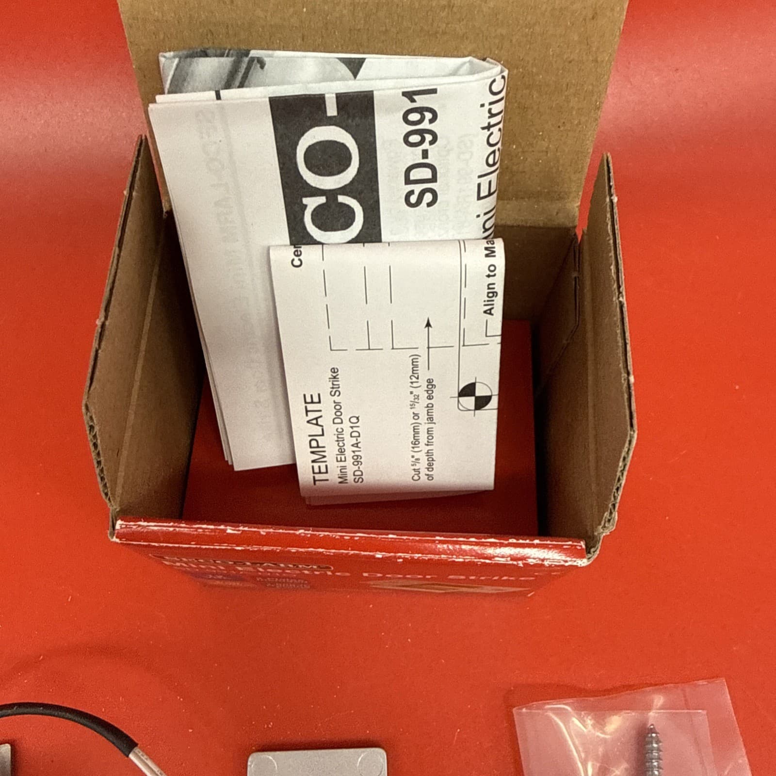 Seco-alarm SD-991A-D1Q Mini Electric Door Strike SECO-LARM Stainless Steel - Image 5