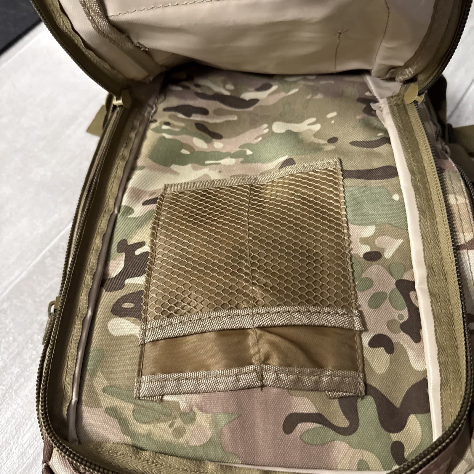 Camp Gear Camo Small Backpack Molle Adjustable Clean Backpacking - Image 5
