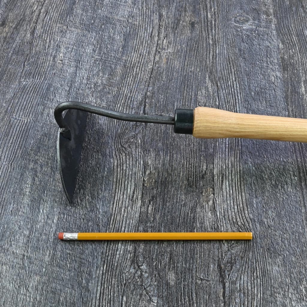 DeWit Drop Grip Onion Hoe Boron Steel Ash Handle Hand-Forged Dutch NEW - Image 5