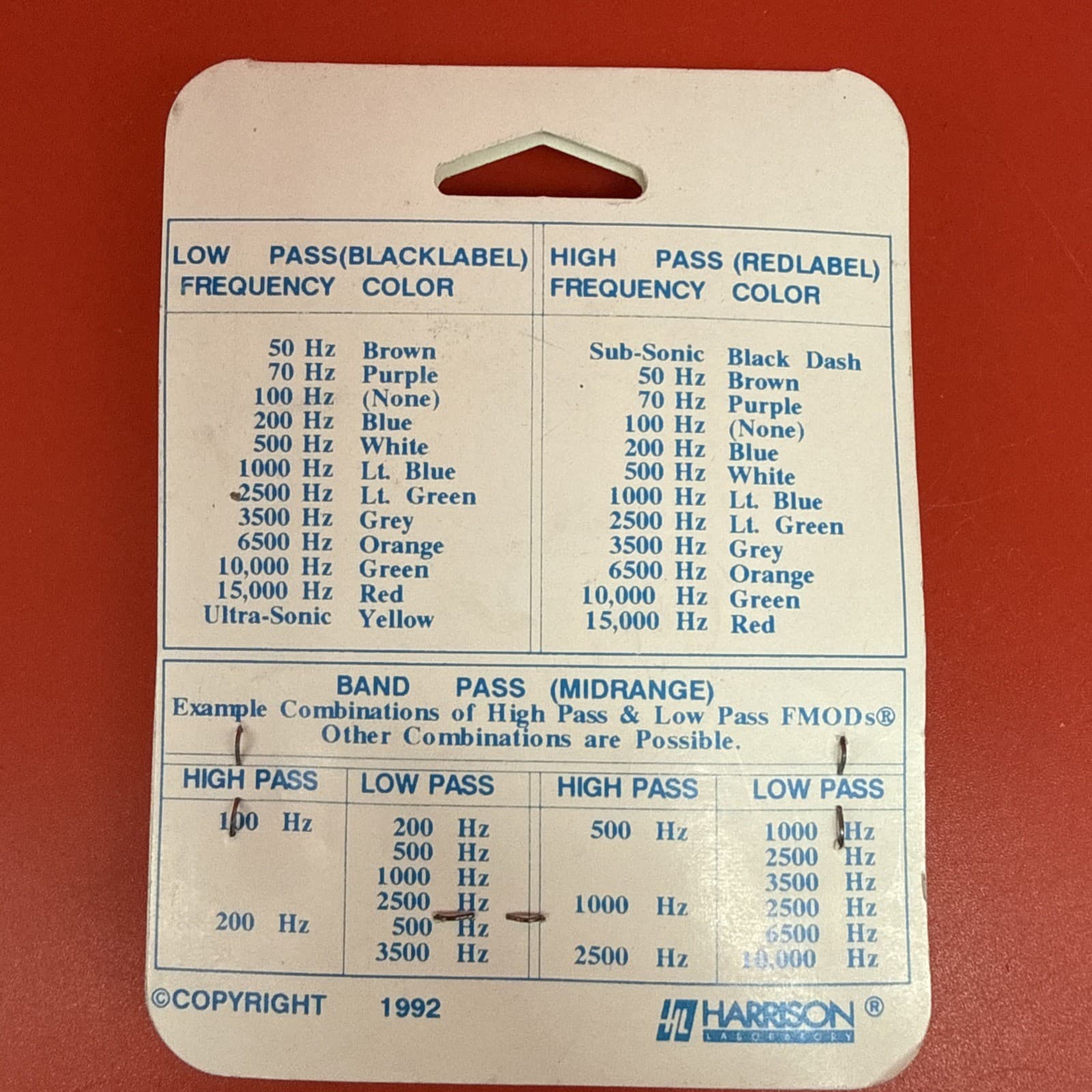 Harrison Laboratory FMOD Gold Active Crossover Replacement 900076HL76 - Image 4