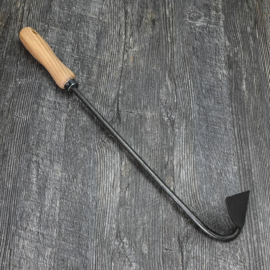 DeWit Dutch Hand Hoe Boron Steel Ash Handle Hand-Forged Left Hand NEW - Image 4