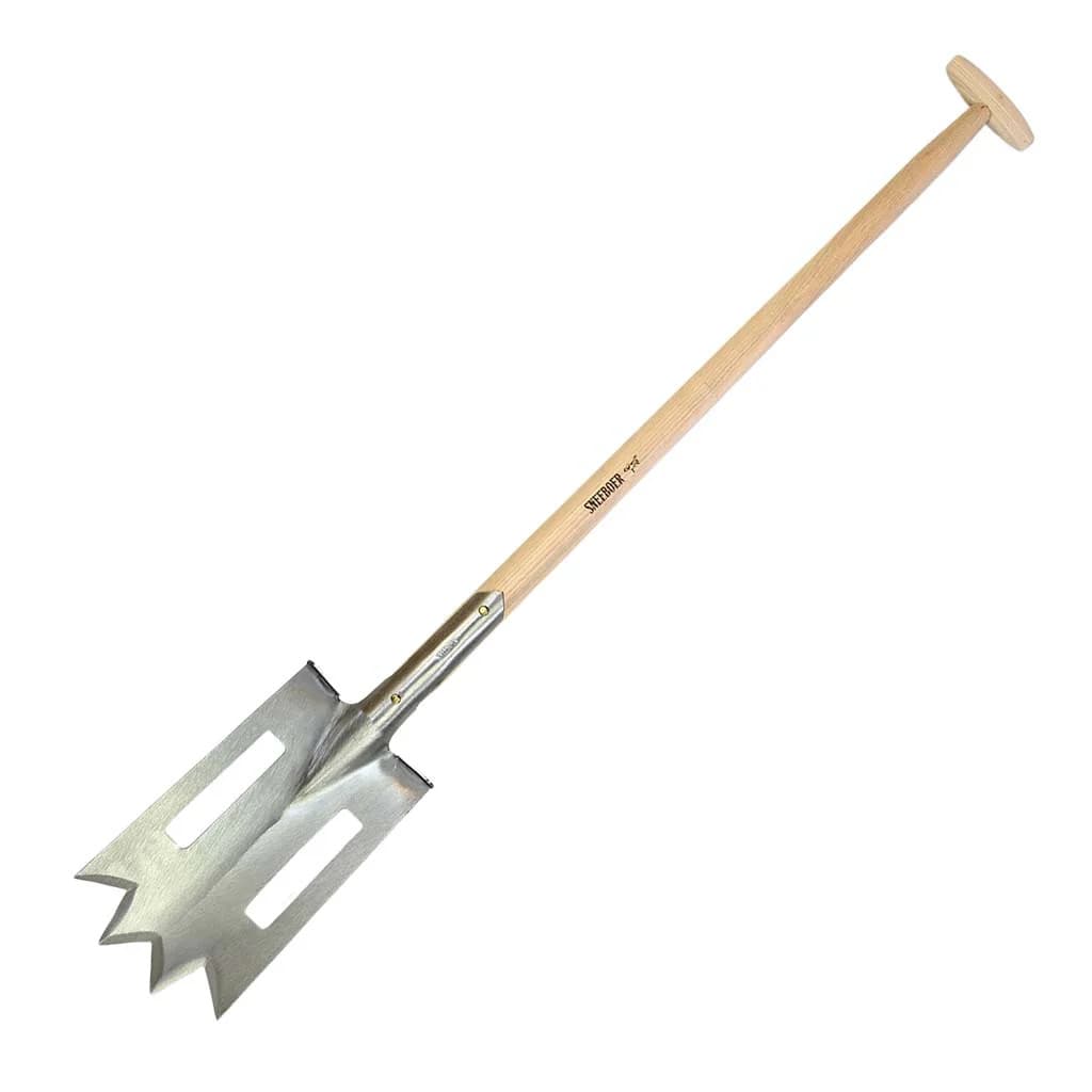 Sneeboer Stone Spade with Slots Stainless Steel Hand-Forged Digging Dutch NEW