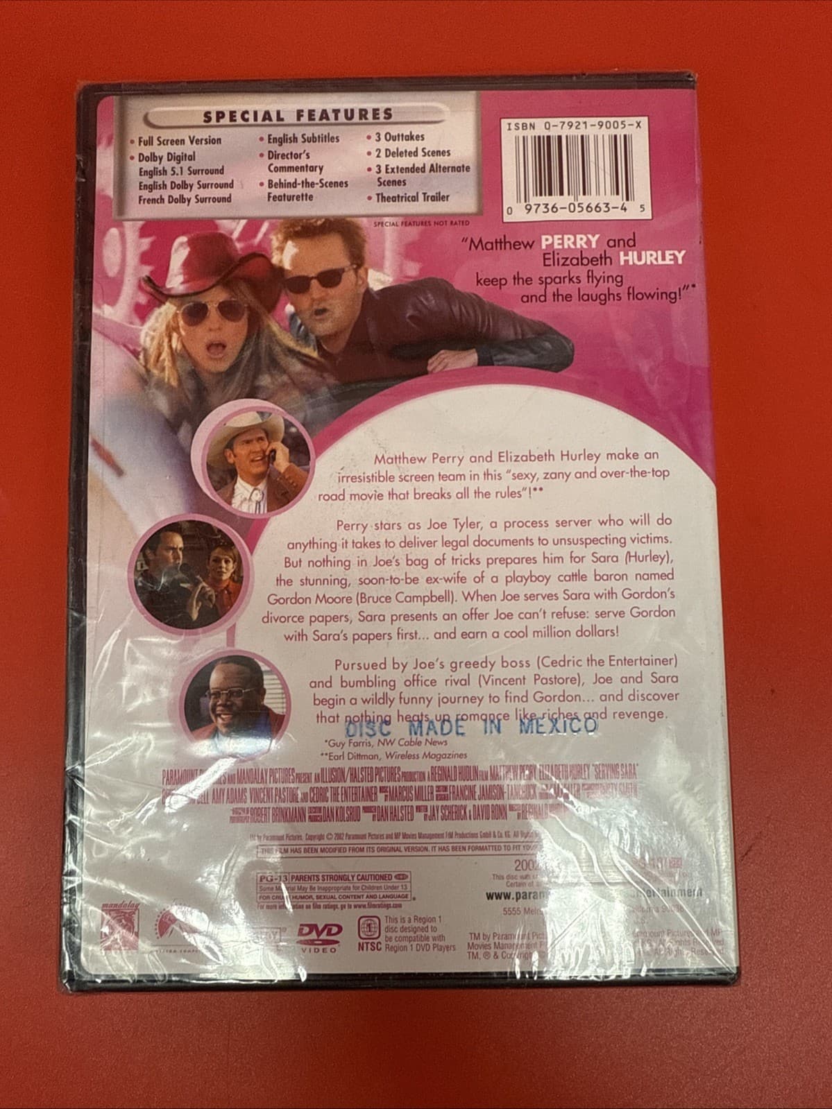 Serving Sara (DVD, 2003, Full Screen Version) - Brand New Sealed - Image 6