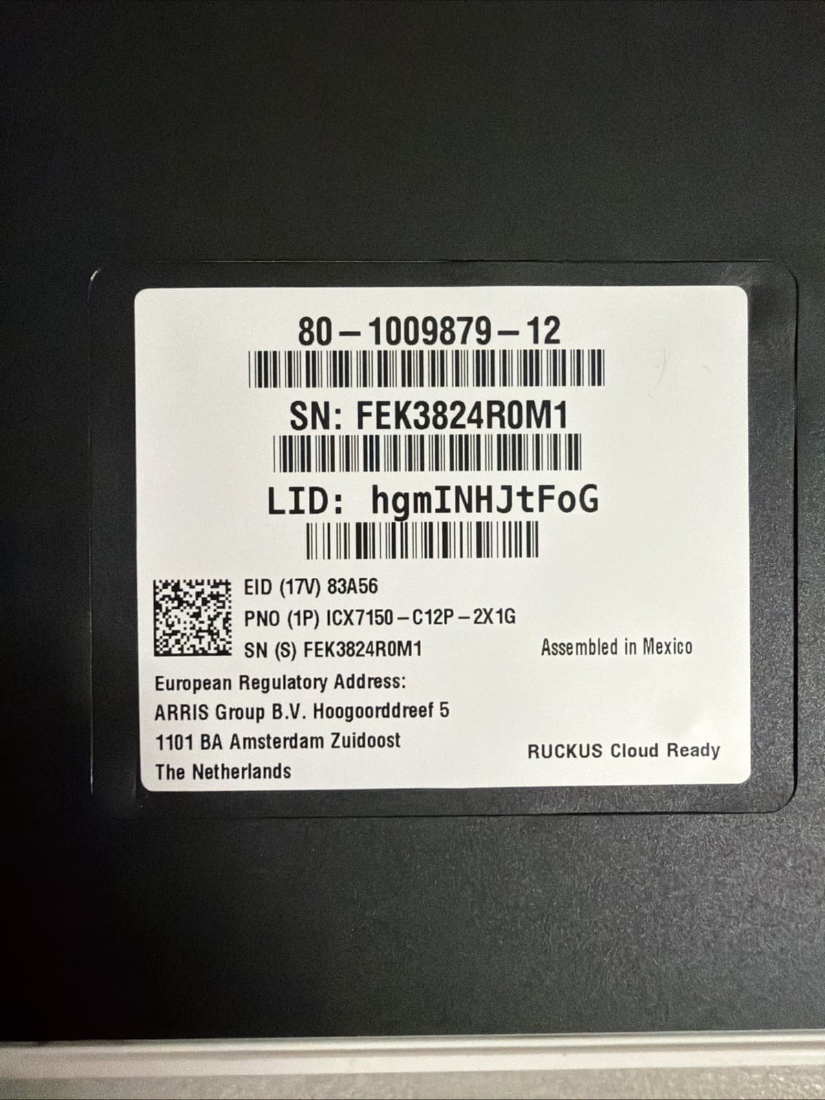 Ruckus ICX 7150-C12P 12-Ports Rack Compact PoE Switch Ethernet Switch 1 Gbps - Image 10
