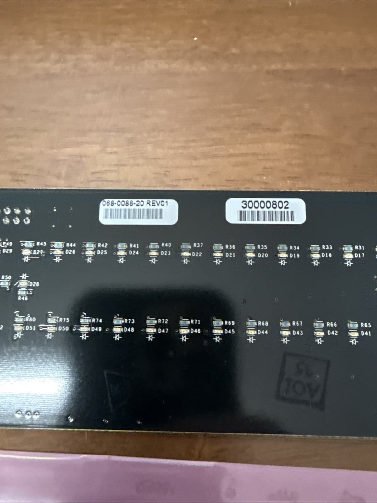 SAVANT 068-0088-20 Rev01 MSC-1200 LED Board For Front Fascia For Savant - Image 3