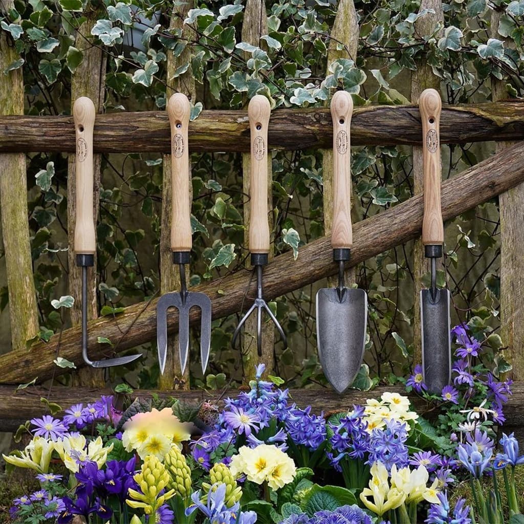 DeWit Cape Cod Weeder Mid-Size Handle Garden Hoe Boron Steel Ash Handle NEW - Image 5