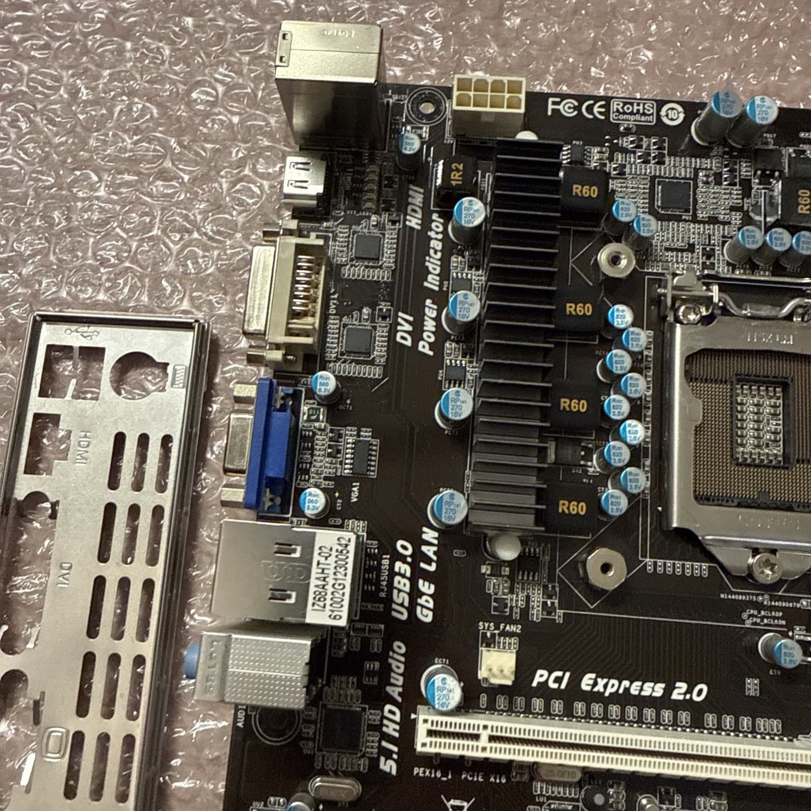 Biostar TZ68A+ Ver. 6.x, LGA 1155, Intel Motherboard Biostar TZ68A + Ver . 6.x - Image 7
