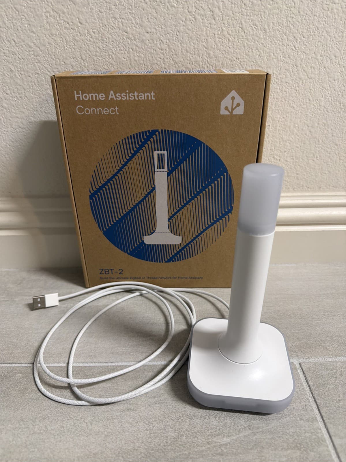Home Assistant Connect ZBT-2 Zigbee / Thread USB-A Hub Antenna FedEx Overnight