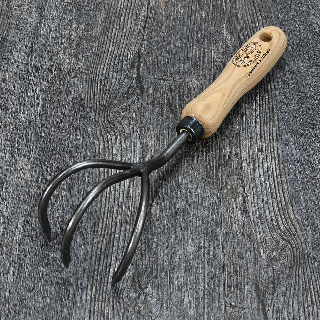 DeWit Hand Weeder 3-Tine Cultivator NEW - Image 2