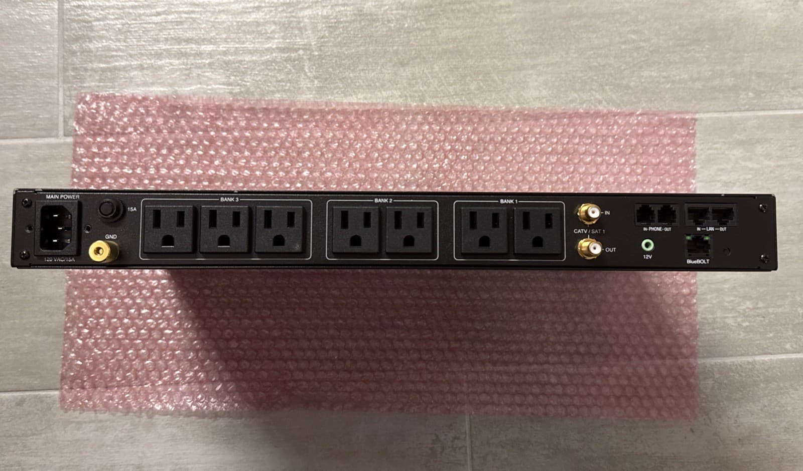 Panamax M4000-Pro 3 Zone 8 Outlet Power Conditioner BlueBOLT Rackable Tested - Image 8