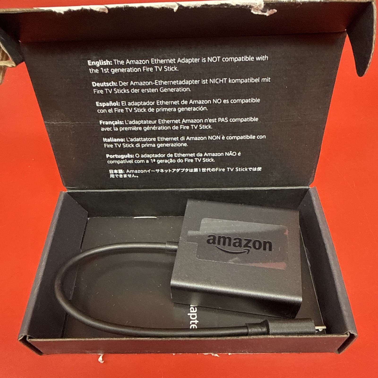 Amazon Micro USB to Ethernet Adapter OEM Fire TV Devices and TV Stick 4K PS92LQ - Image 4