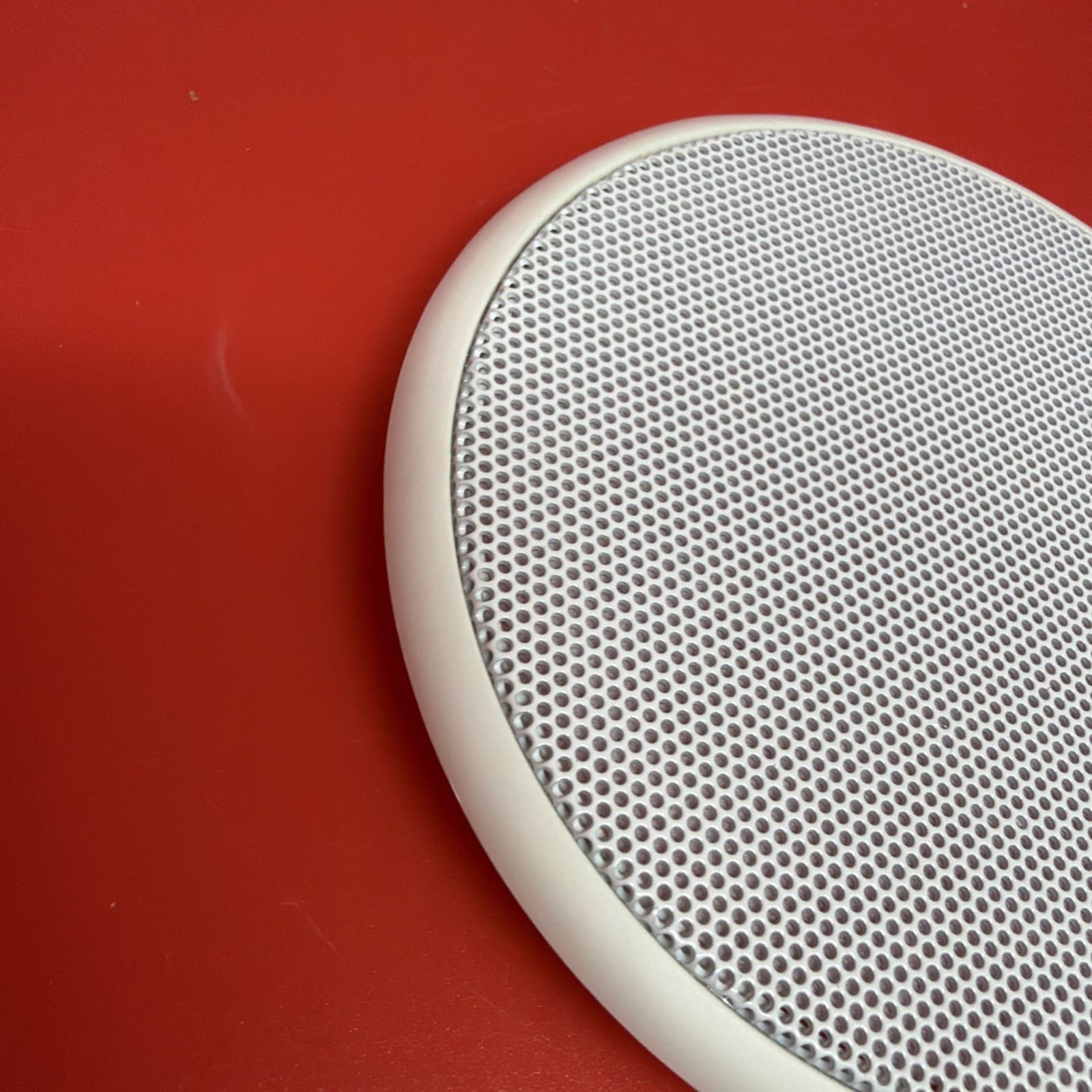 4 Inch Round White Speaker Cover Set for Ceiling & Wall Installation - Image 4