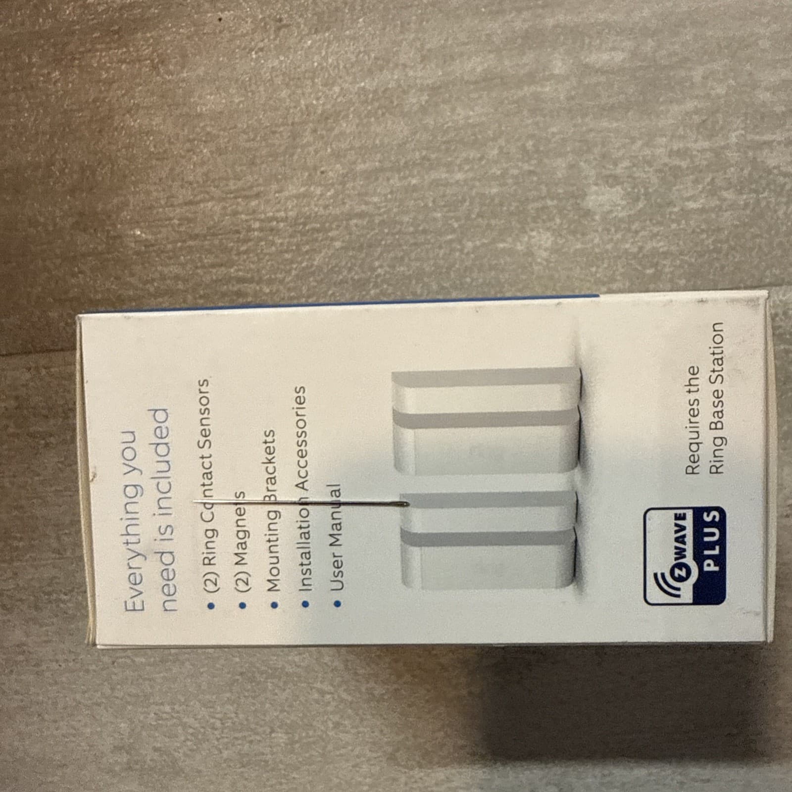 Ring Contact Sensor 2-Pack - White (4XD3S7-0EN0) 4XD3S70EN0 Wireless Battery - Image 5