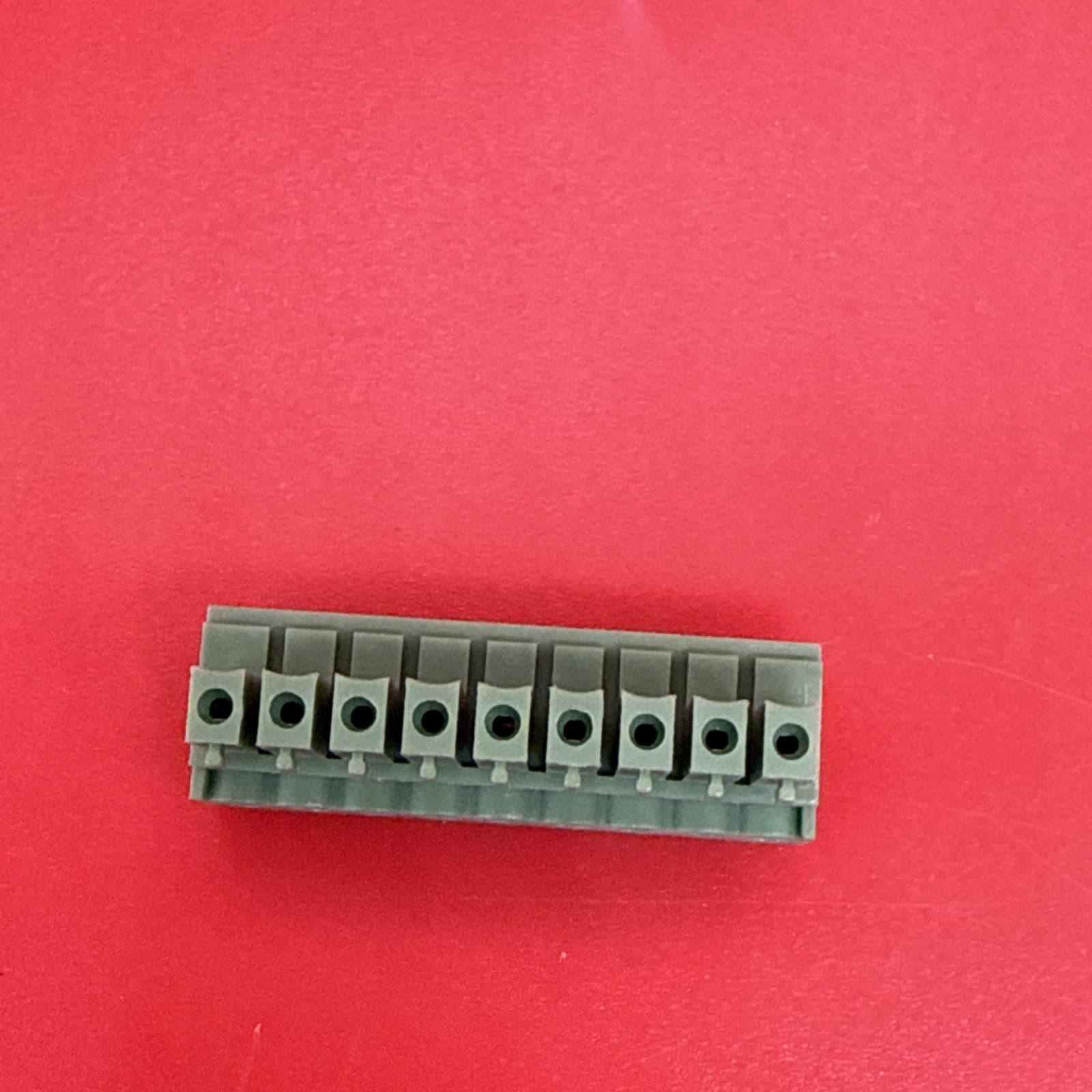 Phoenix 9 Pin Connector 125v 8A AWG 16-26 1.5 Ohm SAVANT Polyethylene (PE) Green - Image 3