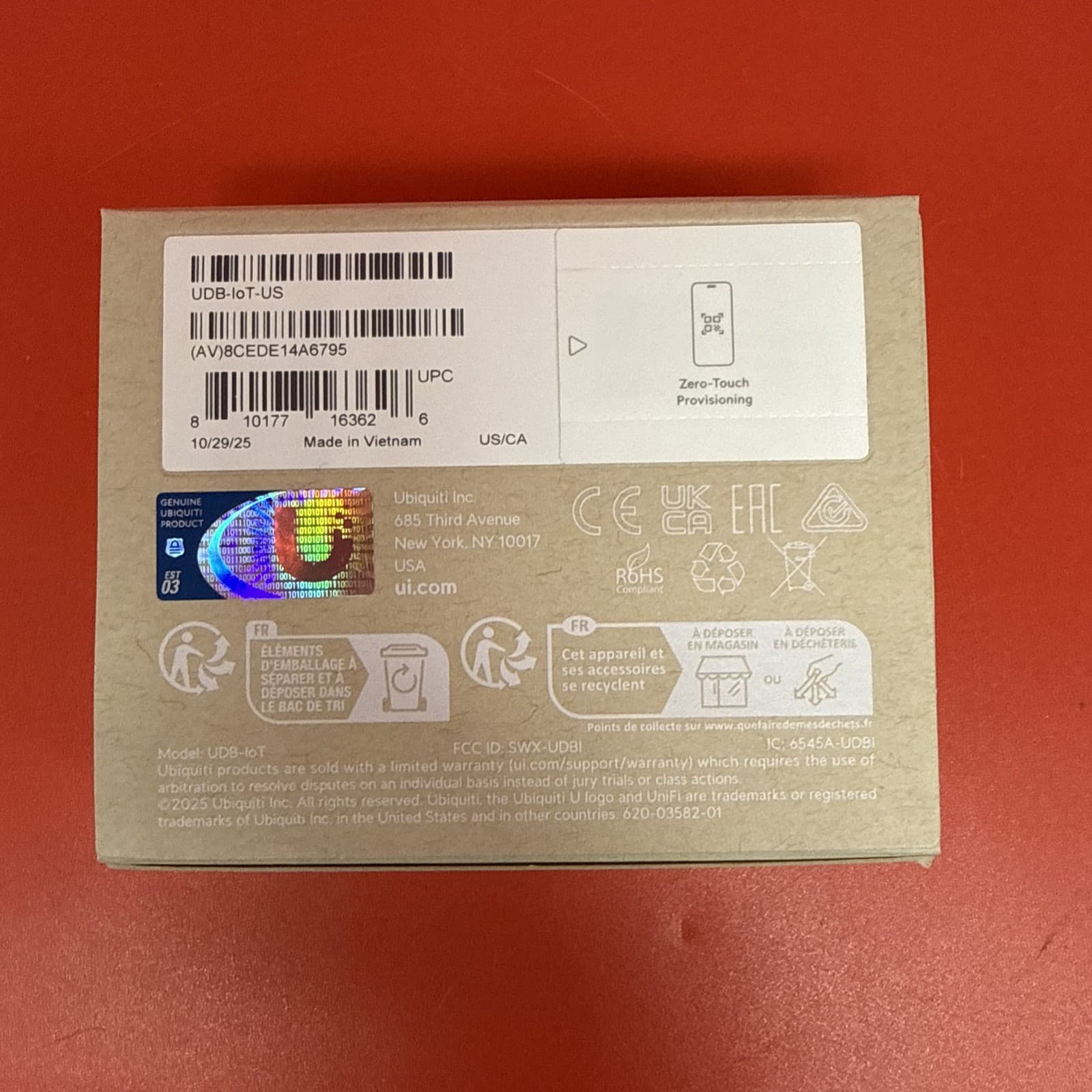 Ubiquiti UniFi Device Bridge IoT UDB-IoT-US Ubiquiti Networks White 2 Years - Image 2