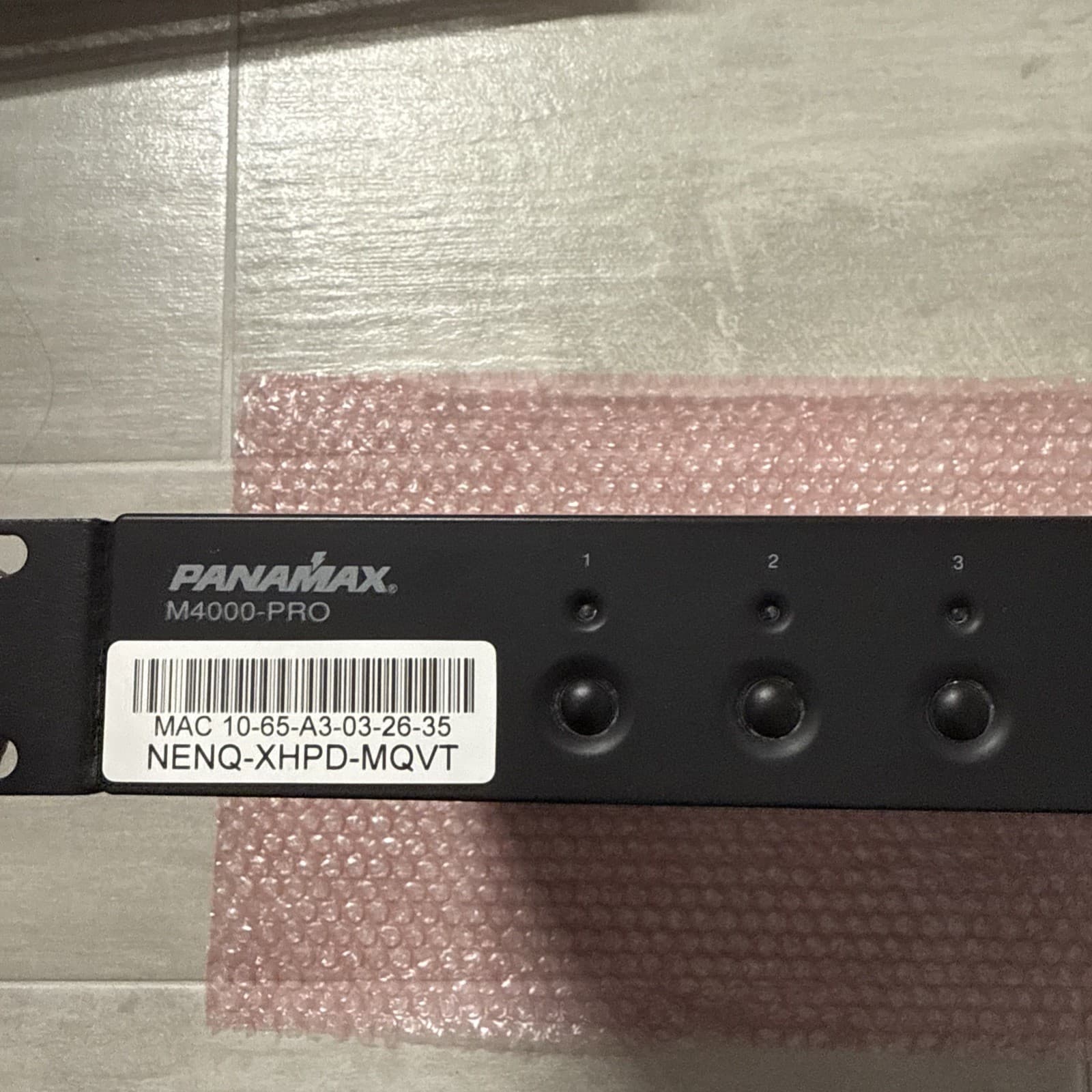 Panamax M4000-Pro 3 Zone 8 Outlet Power Conditioner BlueBOLT Rackable Tested - Image 2