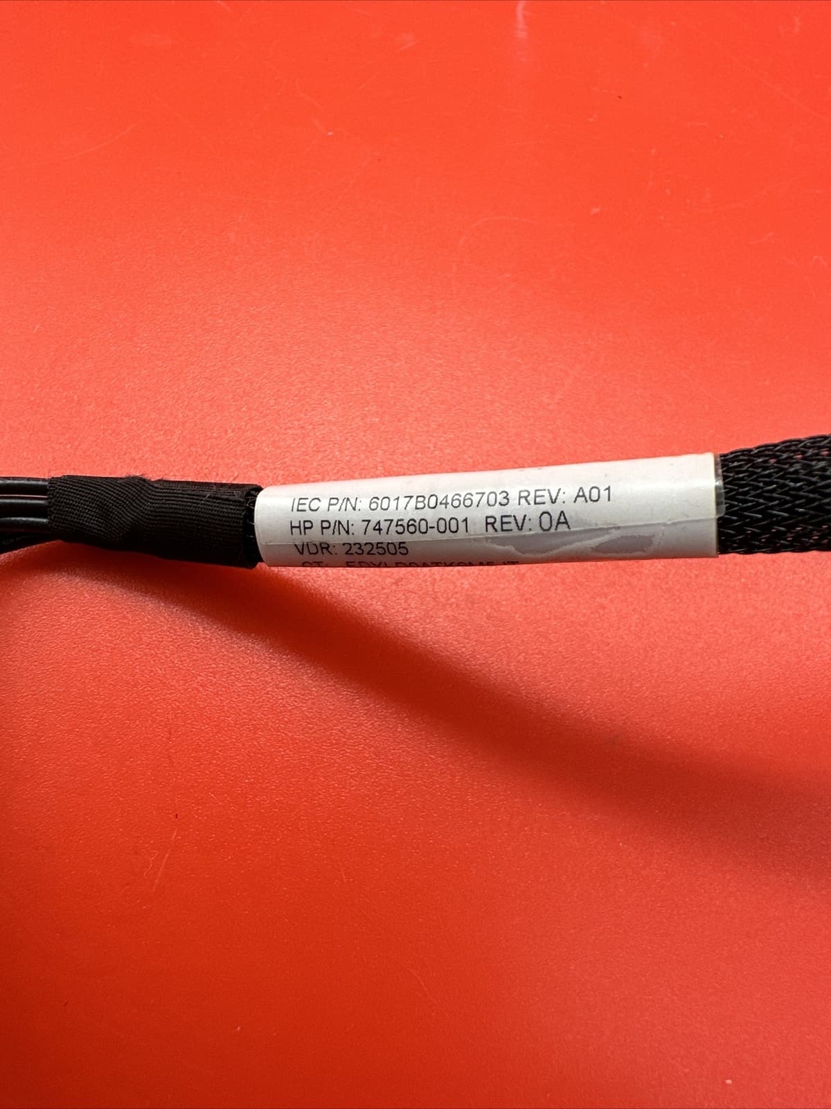HP 747560-001 DL380 G9 2U Front Drive Cage Power Cable - Image 3