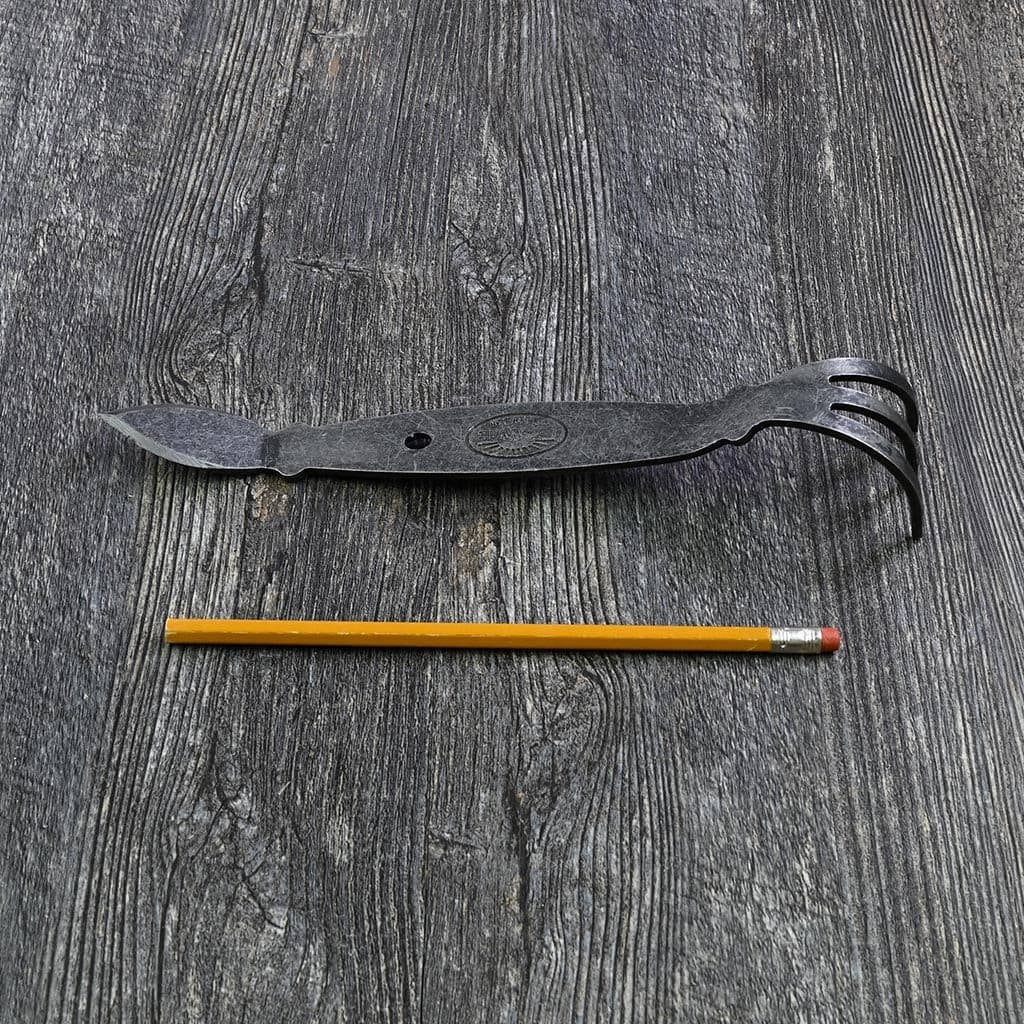 DeWit Ninja Cultivator Hand Weeder Boron Steel Ash Handle Hand-Forged Dutch NEW - Image 4