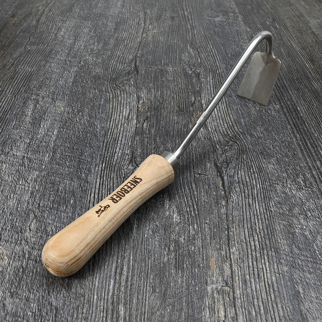 Sneeboer Narrow Hand Hoe Stainless Steel Hand-Forged Ash Weeding Cultivating NEW - Image 3