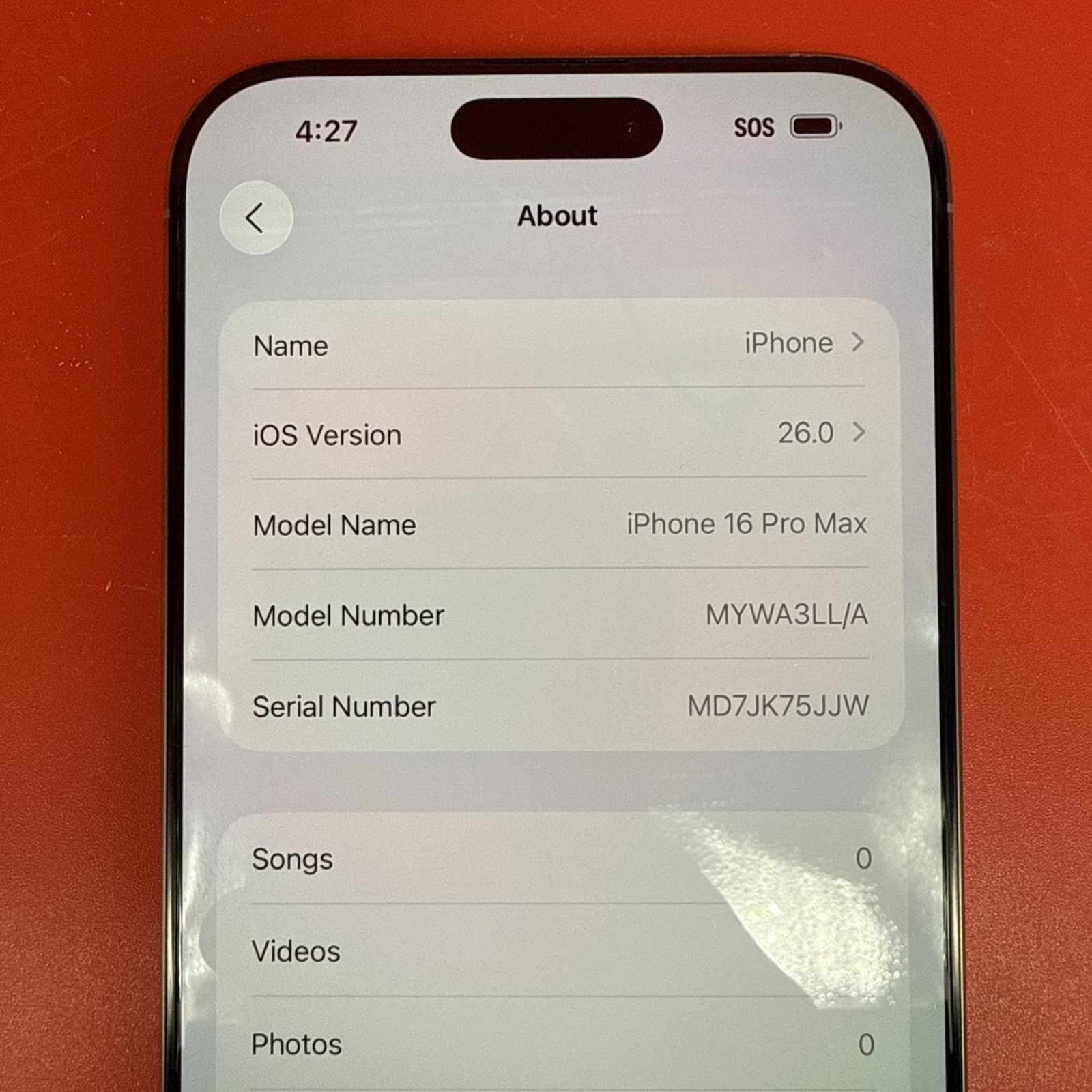 Apple iPhone 16 Pro Max 512GB Natural Titanium Excellent A3084 94% Batt Unlocked - Image 12