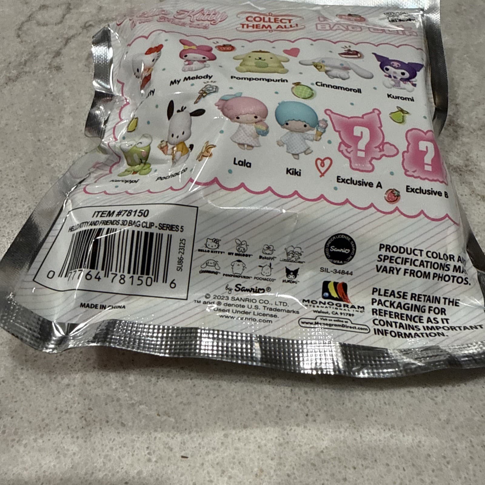 Hello Kitty And Friends Figural Bag Clip, Series 5 Sanrio - Image 3